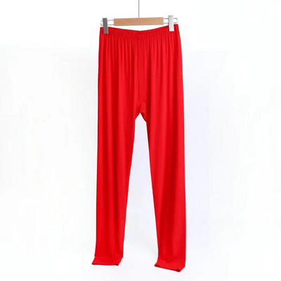 Fdfklak Ležerna muška pidžama hlače Modalne hlače za lijeno kućanstvo Proljeće Jesen Široka muška spavaća odjeća Pidžama Hlače Domaća odjeća XL-4XL