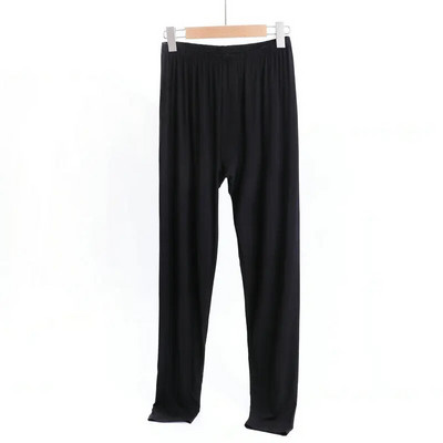 Fdfklak Ležerna muška pidžama hlače Modalne hlače za lijeno kućanstvo Proljeće Jesen Široka muška spavaća odjeća Pidžama Hlače Domaća odjeća XL-4XL