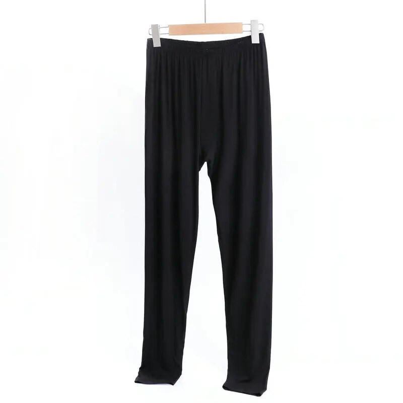 Fdfklak Ležerna muška pidžama hlače Modalne hlače za lijeno kućanstvo Proljeće Jesen Široka muška spavaća odjeća Pidžama Hlače Domaća odjeća XL-4XL