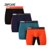 Ανδρικά σώβρακα Boxer Σορτς Μεσαίας Μέσης Bamboo Fiber Boxers Plus Size 5XL 6XL 7XL Ανοιχτός καβάλος Μακριά Boxer Ανδρικά εσώρουχα
