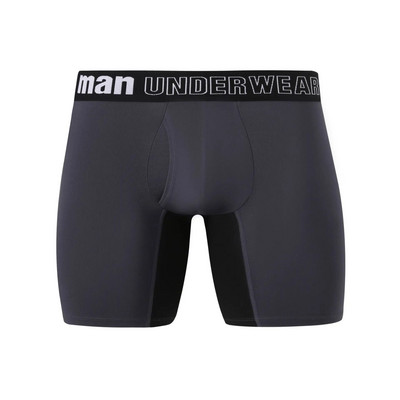 Ανδρικά σώβρακα Boxer Σορτς Μεσαίας Μέσης Bamboo Fiber Boxers Plus Size 5XL 6XL 7XL Ανοιχτός καβάλος Μακριά Boxer Ανδρικά εσώρουχα