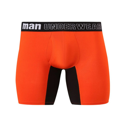 Ανδρικά σώβρακα Boxer Σορτς Μεσαίας Μέσης Bamboo Fiber Boxers Plus Size 5XL 6XL 7XL Ανοιχτός καβάλος Μακριά Boxer Ανδρικά εσώρουχα