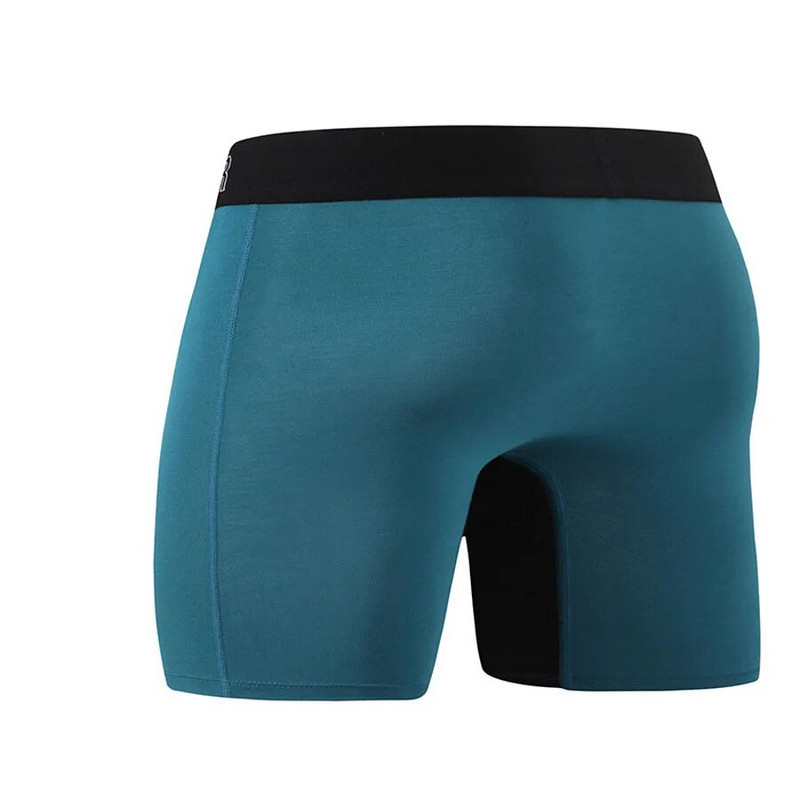 Ανδρικά σώβρακα Boxer Σορτς Μεσαίας Μέσης Bamboo Fiber Boxers Plus Size 5XL 6XL 7XL Ανοιχτός καβάλος Μακριά Boxer Ανδρικά εσώρουχα