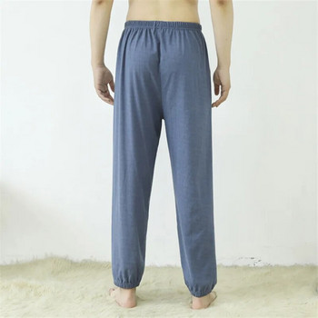 2XL-7XL Есен Зима Мъжки спално облекло Панталони Плюс размер Свободни еластични домашни панталони Пижами с топло дъно Панталон Мъжки панталони