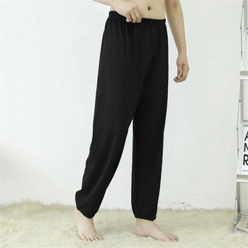 2XL-7XL Есен Зима Мъжки спално облекло Панталони Плюс размер Свободни еластични домашни панталони Пижами с топло дъно Панталон Мъжки панталони