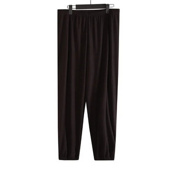 2XL-7XL Φθινοπωρινά χειμερινά Ανδρικά Πυζά Παντελόνια Plus Size Loose Elastic Home Παντελόνι Πιτζάμες με ζεστό πάτο Παντελόνι Ανδρικό Pantalones