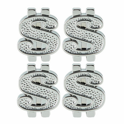 AQTQAQ 4PCs Naujas Arrial aliuminis JAV doleris automobilių padangų vožtuvo koto dangteliai padangos oro dulkių dangtelis sunkvežimio dviračio rato vožtuvo dangtelis