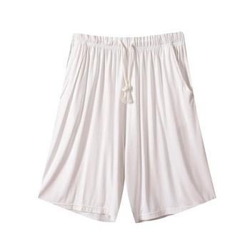 3XL-7XL Καλοκαιρινά Sleepwear Παντελόνια Πυτζάμες για Άντρες Νέο Βαμβακερό Plus Size Nightwear Ημίμακρο Παντελόνι Lounge Wear Loose Pantalones