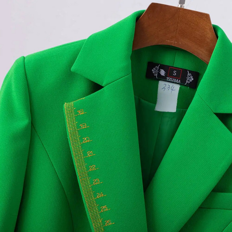 Ανοιξιάτικη επίσημη Γυναικεία Μόδα Μπλέιζερ Ανοιξιάτικη Γυναικεία επαγγελματικά κοστούμια με σετ Work Wear Γραφείο casual παντελόνι κοστούμι σακάκι