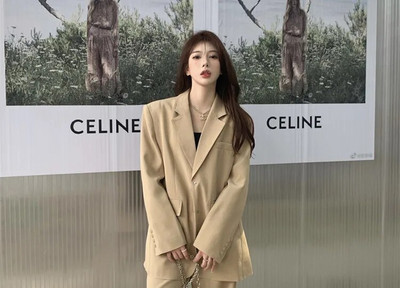 Ženske hlače Blazer odijelo Ženska ležerna jakna dugih rukava i široke hlače visokog struka Ženska modna odjeća Elegantni top set