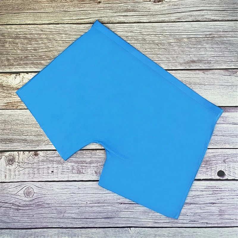 2vnt lengvi besiūliai bokseriai vyrams lediniai šilko bokseriai, itin ploni apatiniai, kvėpuojantys vyriški apatiniai vienspalviai kelnaitės