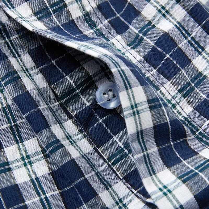 Vyriški medvilniniai apatiniai Laisvalaikiai bokseriai Plaidas Elastinė juosta Bokseriniai šortai Mygtukai Vyriški apatiniai bokseriai Patogūs apatiniai S-XL