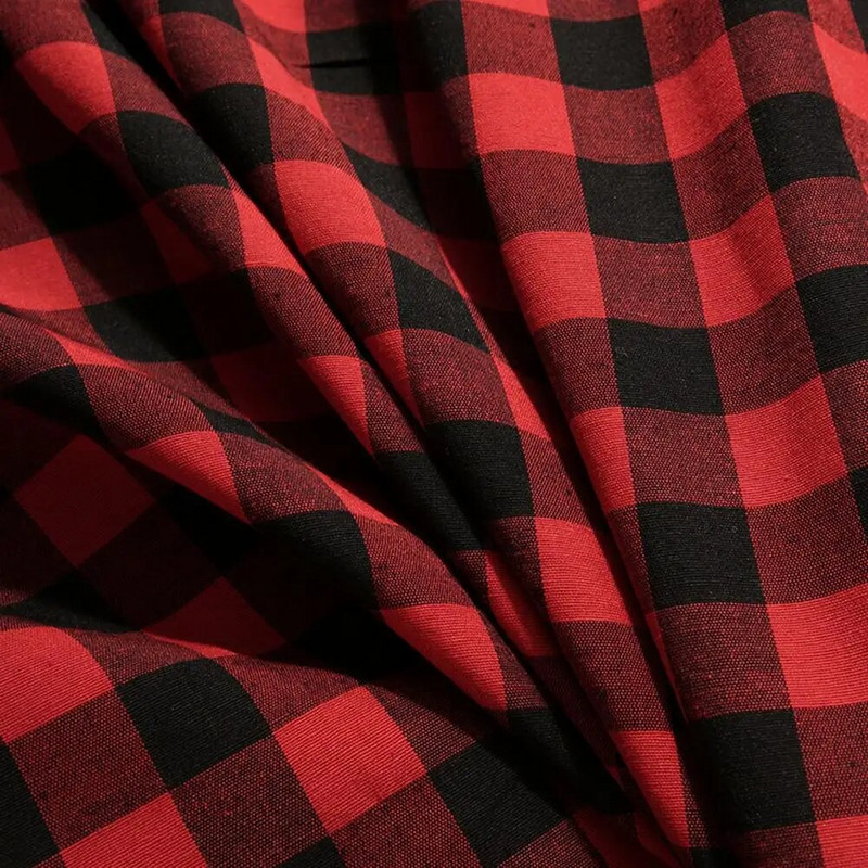 Pidžama s V-izrezom Karirani uzorak Jednodijelna spavaćica s kratkim rukavima Karirani print s džepovima na prsima Muška ljetna pidžama za dom