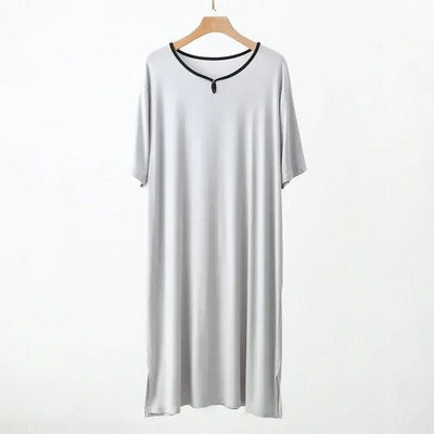 Suknelė Vyriški Laisvi Vyriški ploni naktiniai marškinėliai miegui Camisolas Summer Modal Pižama Naminiai drabužiai Rankovės naktiniai trumpi