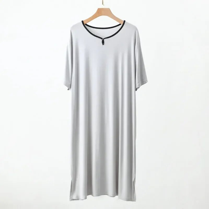 Suknelė Vyriški Laisvi Vyriški ploni naktiniai marškinėliai miegui Camisolas Summer Modal Pižama Naminiai drabužiai Rankovės naktiniai trumpi