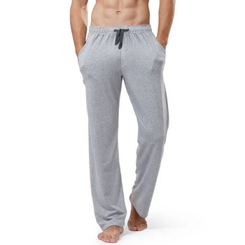 Ανδρικά Sleep Dottom Chausal Loose Pocket Pants Yoga Sports Breathable Sweatpants Sleepwear Πυτζάμες Παντελόνια Μακριά Παντελόνια