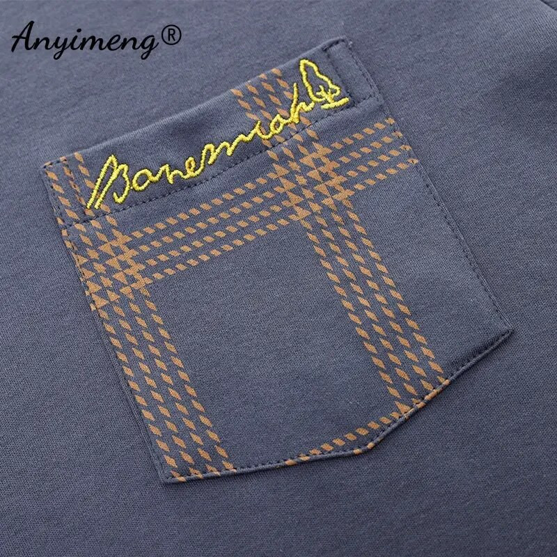 2XL 3XL 4XL vyriškų medvilninių pižamų rinkinys Elegantiškas minimalistinio stiliaus pižamos didelio dydžio kombinezonas berniukui Rudens žiema Vyras laisvalaikis Peignior