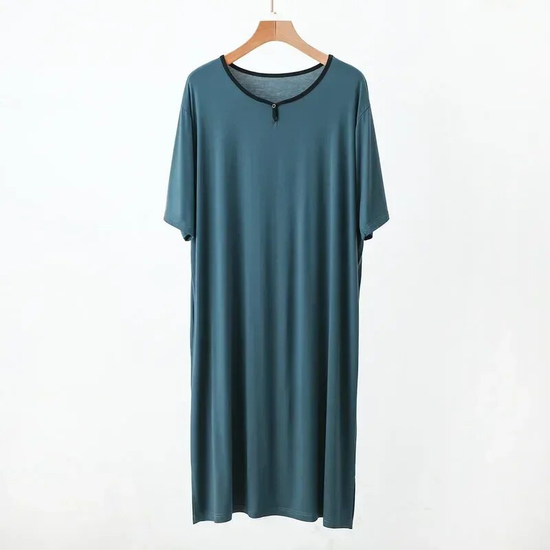 Spavaćica Noćna široka haljina Ljeto Modal Kratke kamisole Odjeća za spavanje Domaća odjeća Muška muška pidžama tankih rukava
