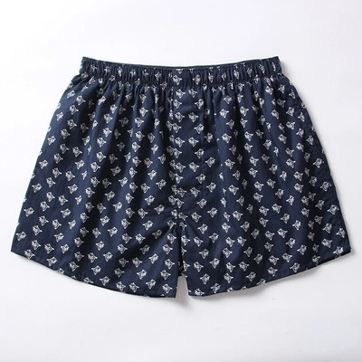 Modne hlače sa strelicama od čistog pamuka Muške kratke hlače Ljetne kratke hlače za spavanje Ležerna seksi odjeća za spavanje Muške široke donjice hlača za spavanje M-3XL