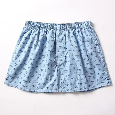 Modne hlače sa strelicama od čistog pamuka Muške kratke hlače Ljetne kratke hlače za spavanje Ležerna seksi odjeća za spavanje Muške široke donjice hlača za spavanje M-3XL