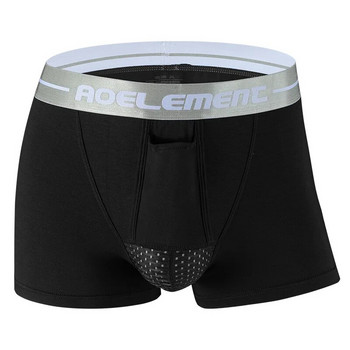 Мъжко бельо Modal Boxers Shorts Homme Breathable Bullet Separation Pouch Panties Мъжки гащи Cueca Calzoncillo Плюс размер