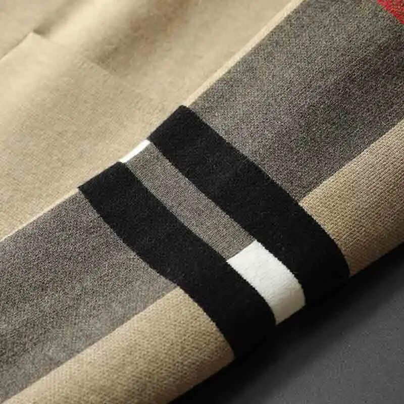 Prabangaus prekės ženklo dizainerio megztinis Europos striukė Vyriška mada laisvalaikio kišeninis megztas megztinis megztinis paltas 2022 m. rudens žiema