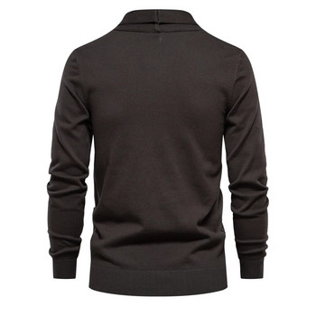 2023 Νέα χειμερινή βαμβακερή ζακέτα για άντρες Ποιοτικό ανδρικό πουλόβερ μόδας πλεκτό πουλόβερ για άντρες