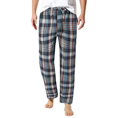 Hlače Kućna odjeća Karirana muška pidžama Lounge spavaćica Oversize Dugačke donji dijelovi za spavanje All Gull Lenth Pants Odjeća za sva godišnja doba