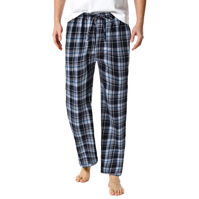 Hlače Kućna odjeća Karirana muška pidžama Lounge spavaćica Oversize Dugačke donji dijelovi za spavanje All Gull Lenth Pants Odjeća za sva godišnja doba