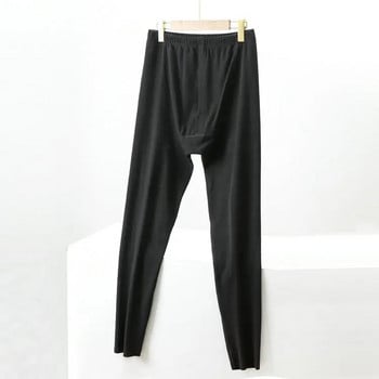 Fdfklak Двустранни кадифени топли пижами Панталони Свободни удебелени мъжки панталони Плюшени отоплителни клинове Мъжки спални панталони XL-5XL