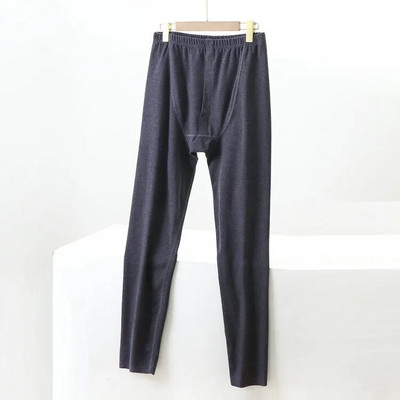 Fdfklak dvostrana baršunasta topla pidžama široke deblje muške hlače plišane grijaće tajice muške hlače za spavanje XL-5XL