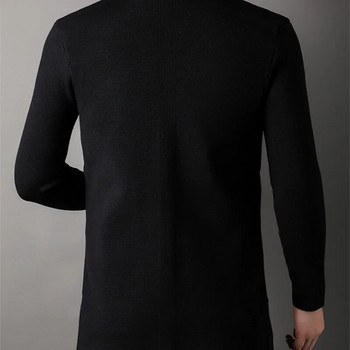 2023 Νέα φθινοπωρινή χειμερινή μόδα πλεκτό ανδρικό πλεκτό πουλόβερ ζακέτα μεγάλου μεγέθους πλέξιμο casual κορεατικά παλτό Ανδρικά ρούχα