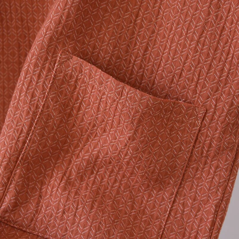 Japanski jednostavni kimono ogrtači muški parovi ženski kompleti pidžama kvalitetni 100% čisti pamuk široki ogrtači za ljubitelje sauna ogrtači