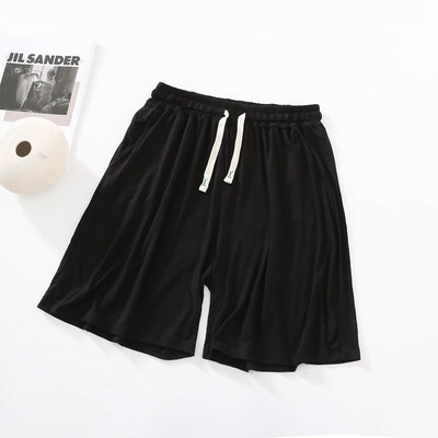 2024-es nyári férfi modális alvó nadrág, egyszínű hálóruha Vékony, kényelmes, elasztikus alsó alsó férfi, laza rövidnadrág