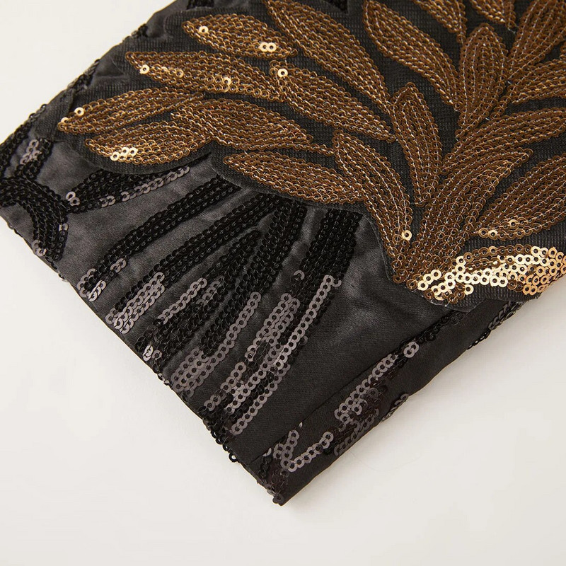 Arany rátétek luxus flitteres férfi öltönyök 2 részes szett dzseki nadrággal esküvőre formális csúcsos hajtóka karcsú vőlegény viselet szmoking