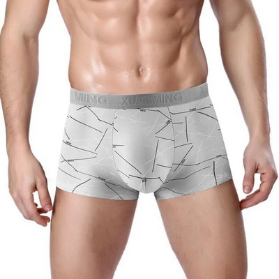 Vyriški apatiniai bokseriai Modaliniai vyriški apatiniai medvilniniai bokseriai apatiniai kvėpuojantys bokseriniai šortai Cueca vyriškos kelnaitės 2022 m.