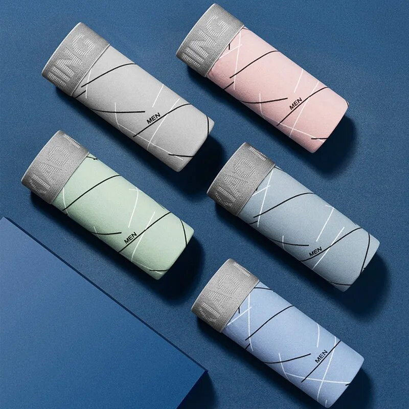 Vyriški apatiniai bokseriai Modaliniai vyriški apatiniai medvilniniai bokseriai apatiniai kvėpuojantys bokseriniai šortai Cueca vyriškos kelnaitės 2022 m.