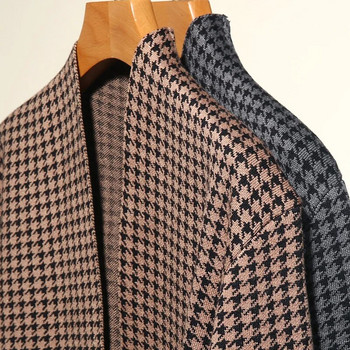 Висококачествена мъжка нова пролетна и есенна жилетка Модни ежедневни палта Плетен пуловер Мъжки