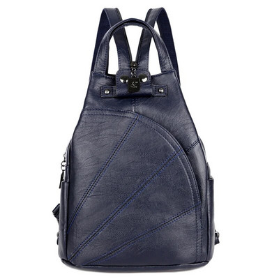 Višenamjenski novi ženski ruksak, modni ženski protuprovalni ruksak, jednobojna, visokokvalitetna ženska torba na rame od PU kože