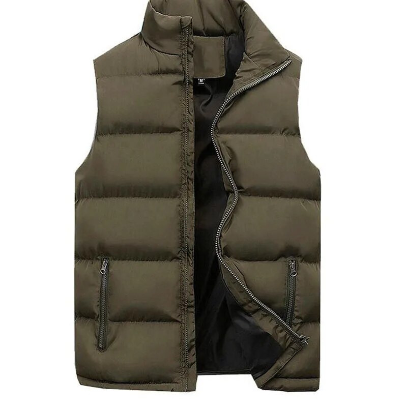 Vestă pentru bărbați de modă, fără mâneci, primăvară, toamnă, ocazională, căptușită din bumbac, vestă de iarnă pentru bărbați, îmbrăcăminte vestimentară, vestă îngroșată MY826
