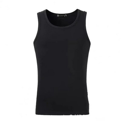 Мъжки потник Мъжки зимен потник Мека термична мъжка жилетка Slim Fit Еластично дъно за есен/зима Домашно облекло Потник за топлина
