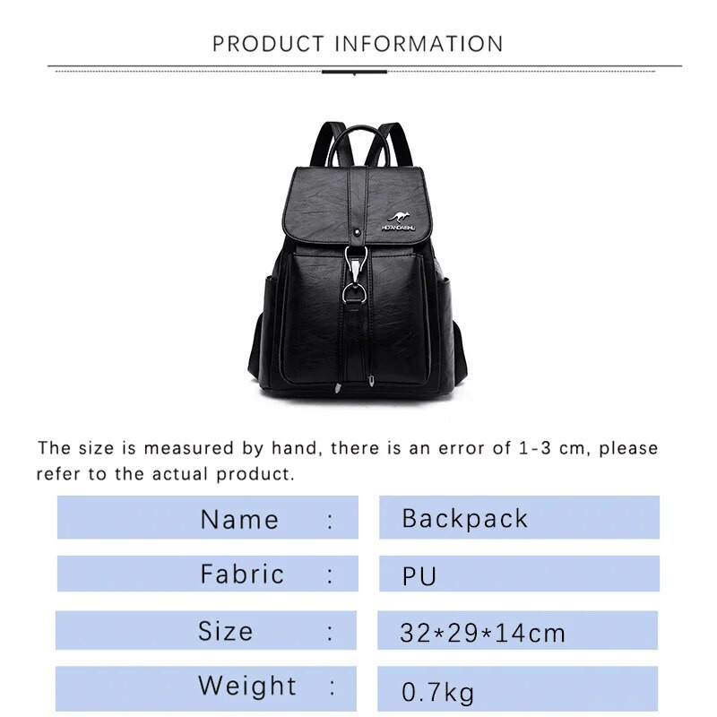 TRAVEASY PU ruksaci Ženske jednostavne modne ležerne putne protuprovalne torbe velikog kapaciteta Ženske školske torbe od meke kože