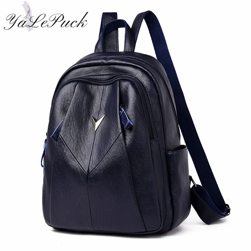Novi luksuzni ruksak za 2023., ženski ruksak od pu kože, putni ruksak protiv krađe, modne školske torbe, torbe za rame mochila feminina