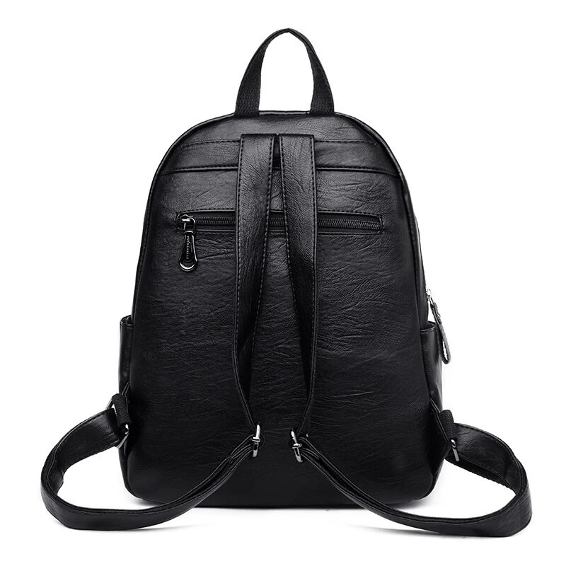 Novi luksuzni ruksak za 2023., ženski ruksak od pu kože, putni ruksak protiv krađe, modne školske torbe, torbe za rame mochila feminina