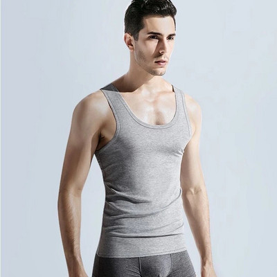 Nauji vasariniai viršutiniai vyriški drabužiai, viršutiniai apatiniai drabužiai, juodi balti pilki vienviečiai, be rankovių, kūno rengybos vyrų liemenė, laisvalaikio kultūrizmo liemenė B01403