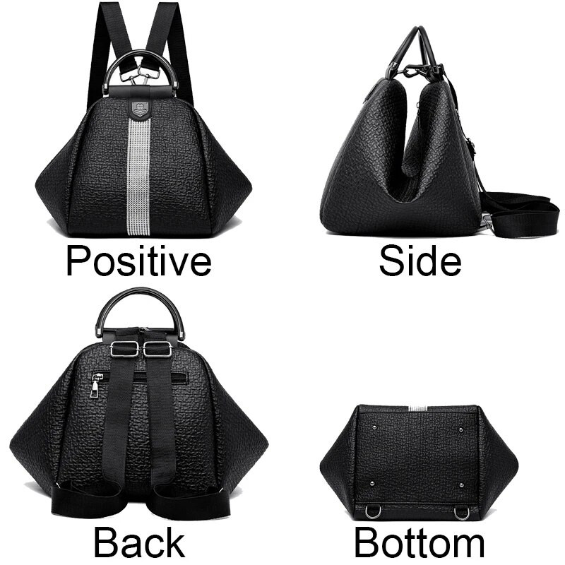 Višenamjenski modni ženski ruksak velikog kapaciteta Protuprovalni ruksak Visokokvalitetne školske torbe za tinejdžerice Djevojčice Mochilas
