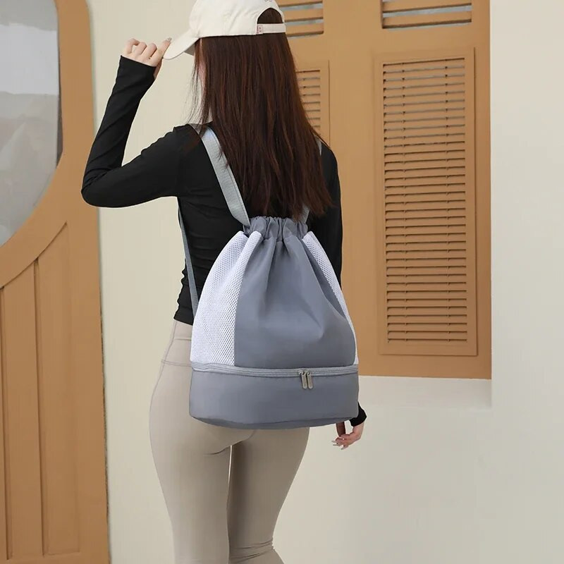 Kotid naistele 2023, uus pingutusnööriga vargusvastane tõmblukk, lapiline moodne seljakott vabaaja reisimiseks, vallaliste tüdrukute koolikott