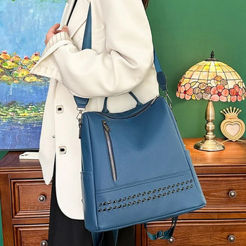 Луксозна дизайнерска модна раница за жени Висококачествена туристическа раница против кражба 2023 г. Нови ежедневни чанти за рамо Mochilas