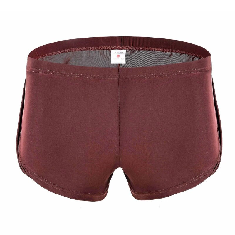 Marka Muško donje rublje Boksačice Muške gaćice Prozračne najlonske svilene muške gaćice Gaćice Muško Cuecas Gay donje rublje Bokserice C802