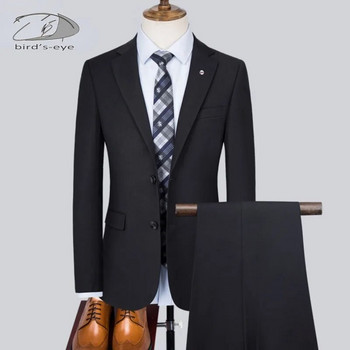 8xl σακάκι παντελόνι γιλέκο Νυφικό Ανδρικό φόρεμα Κορεατικό Slims Ανδρικό επαγγελματικό κοστούμι 3/2 τεμαχίων Σετ επίσημο κοστούμι σμόκιν Κοστούμι γαμπρού
